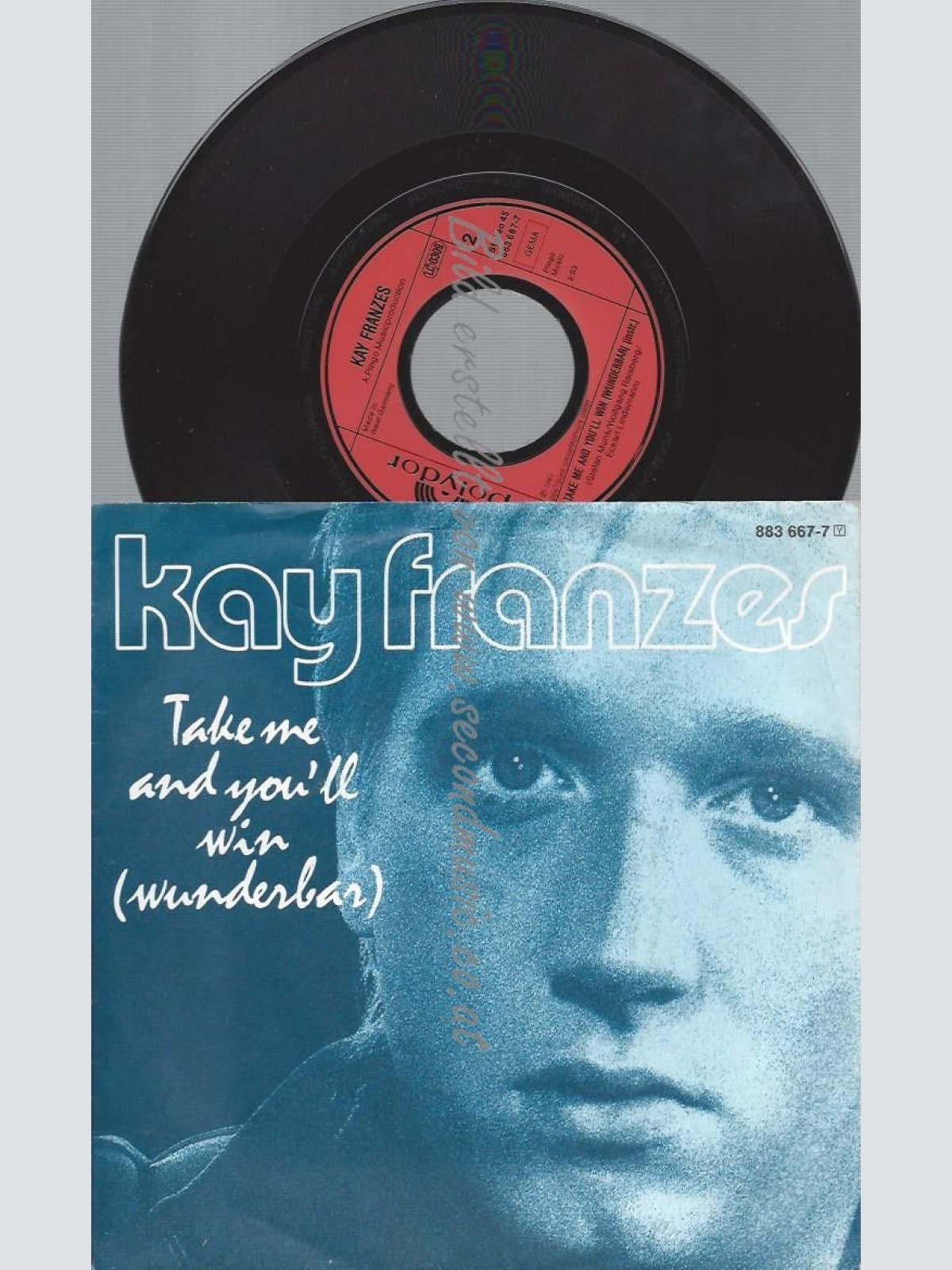 7"   Kay Franzes  Take Me And You'll Win