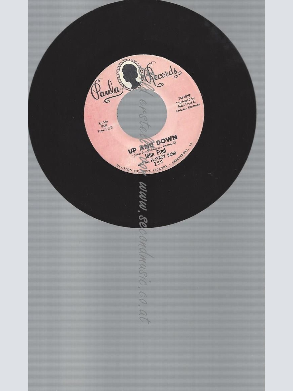 7"   John Fred And His Playboy Band  We Played Games