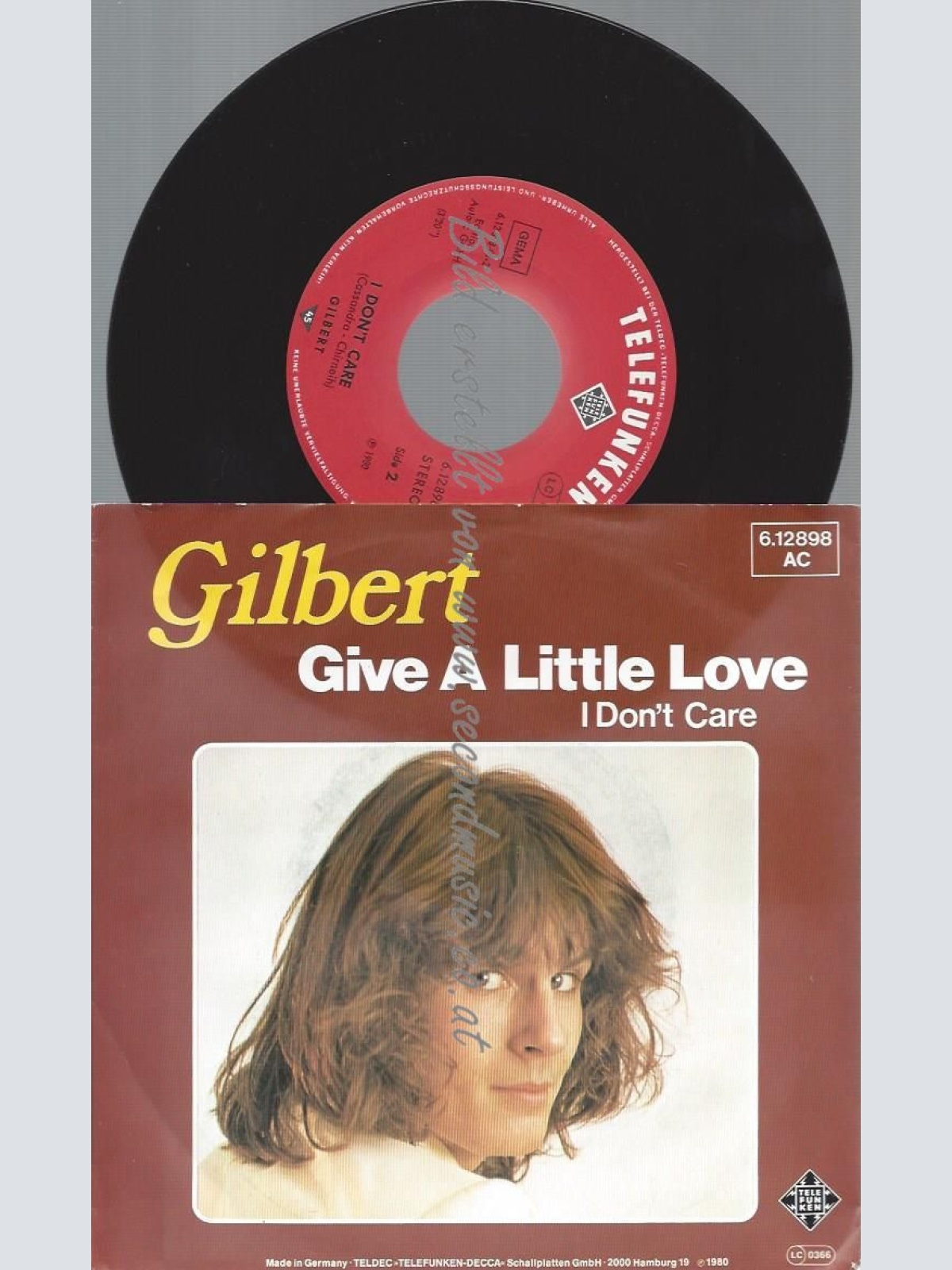 7"  Gilbert   – Give A Little Love  /// PROMO