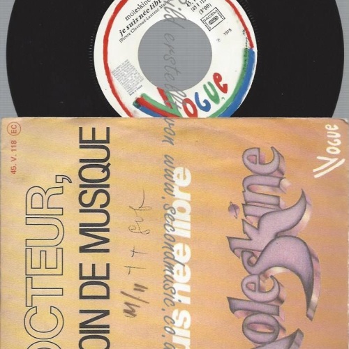7"  Moleskine – Docteur J'ai Besoin De Musique