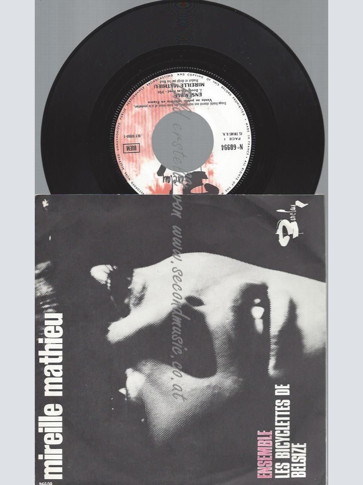 7"  Mireille Mathieu  Ensemble