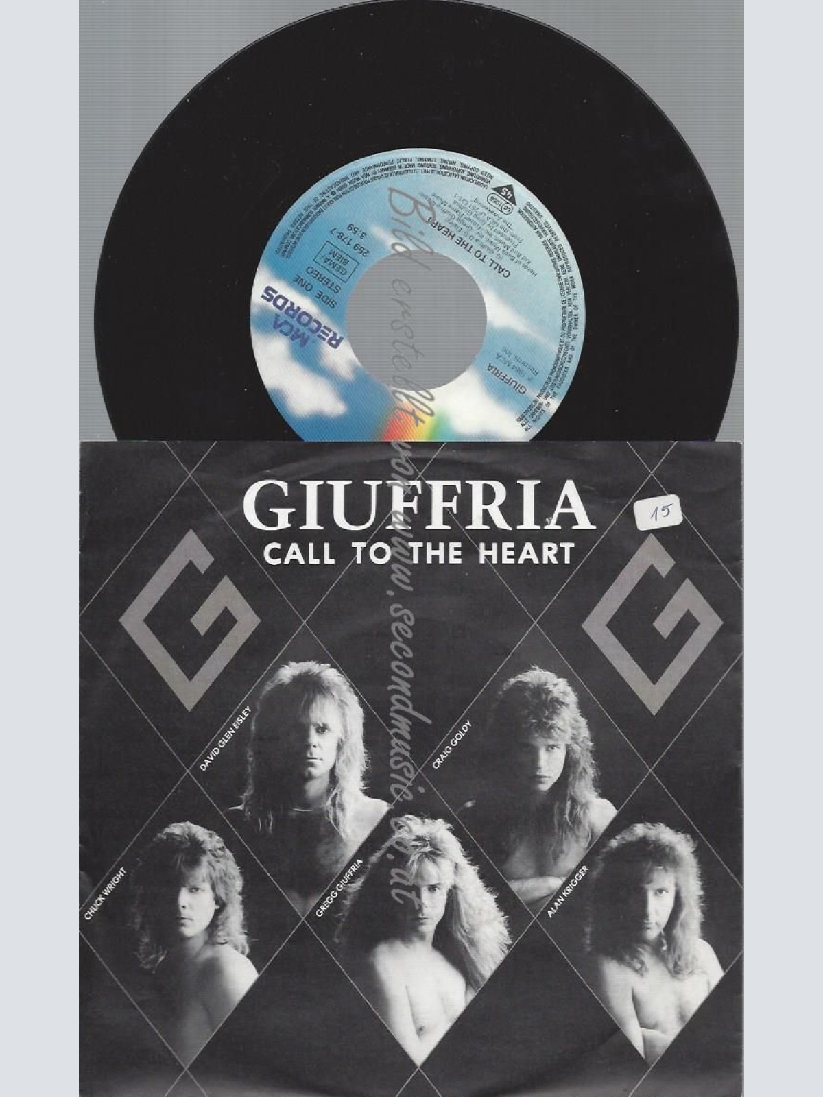 7"    Giuffria – Call To The Heart