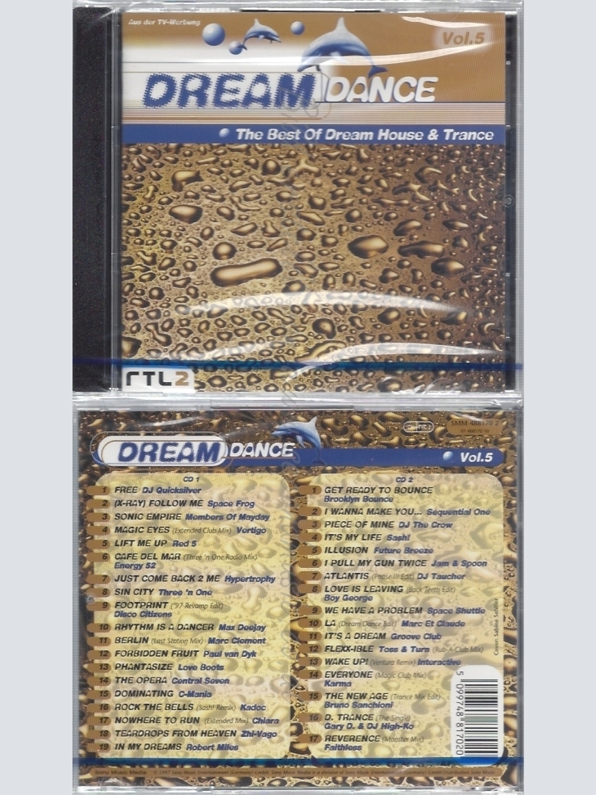 CD--NM-SEALED-DREAM DANCE -SERIES- -1997- - DOPPEL-CD -- DREAM DANCE VOL.5