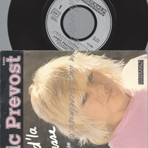 7"  Janic Prévost – J'VEUX D'LA TENDRESSE