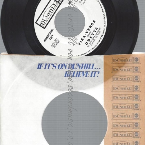 7"  Odetta – Ballad Of Easy Rider / Visa – Versa   //PROMO