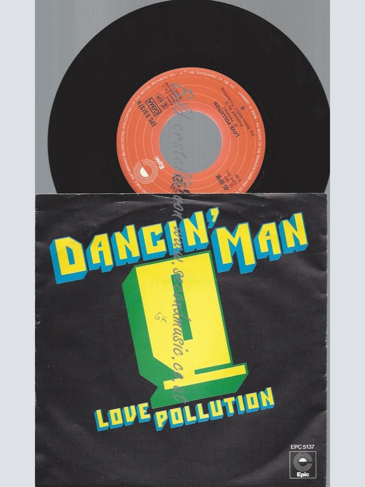 7"  Q   Dancin' Man