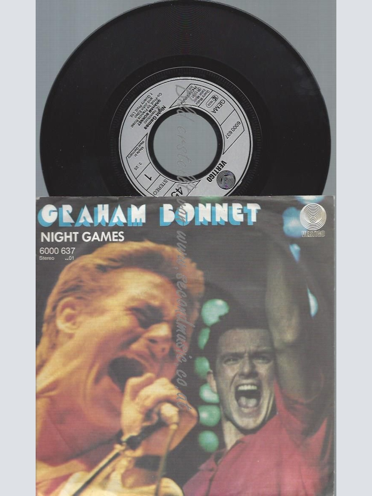 7"  Graham Bonnet – Night Games