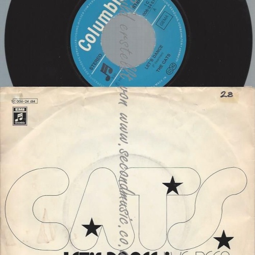 7"  The Cats  Let's Dance