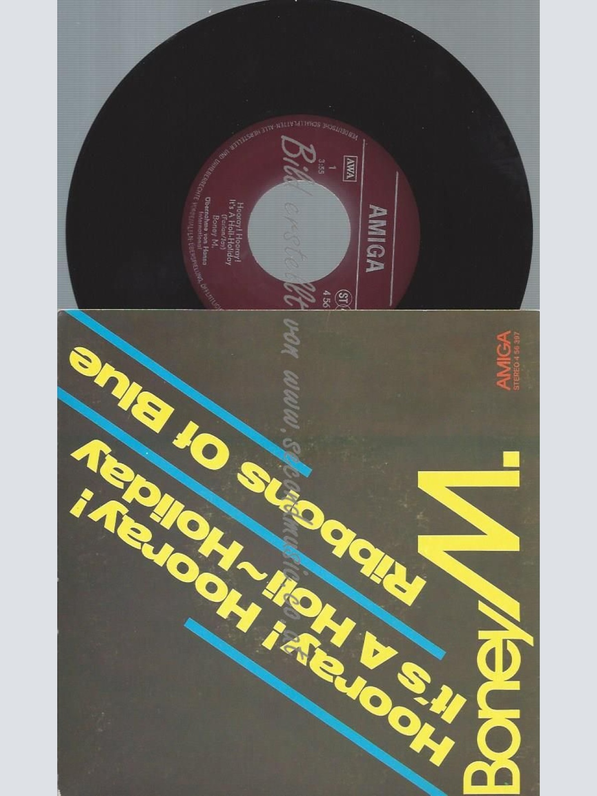 7"  Boney M.  Hooray! Hooray! It's A Holi-Holiday  // AMIGA