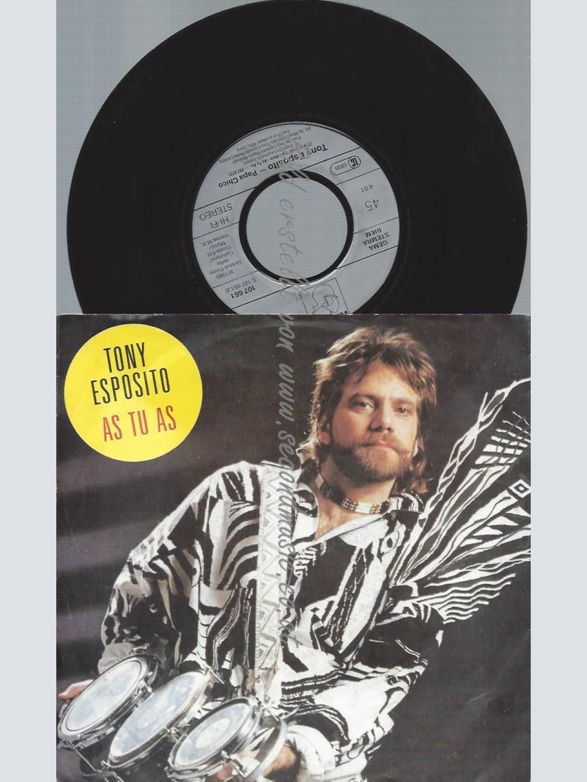 7"  Tony Esposito  As Tu As