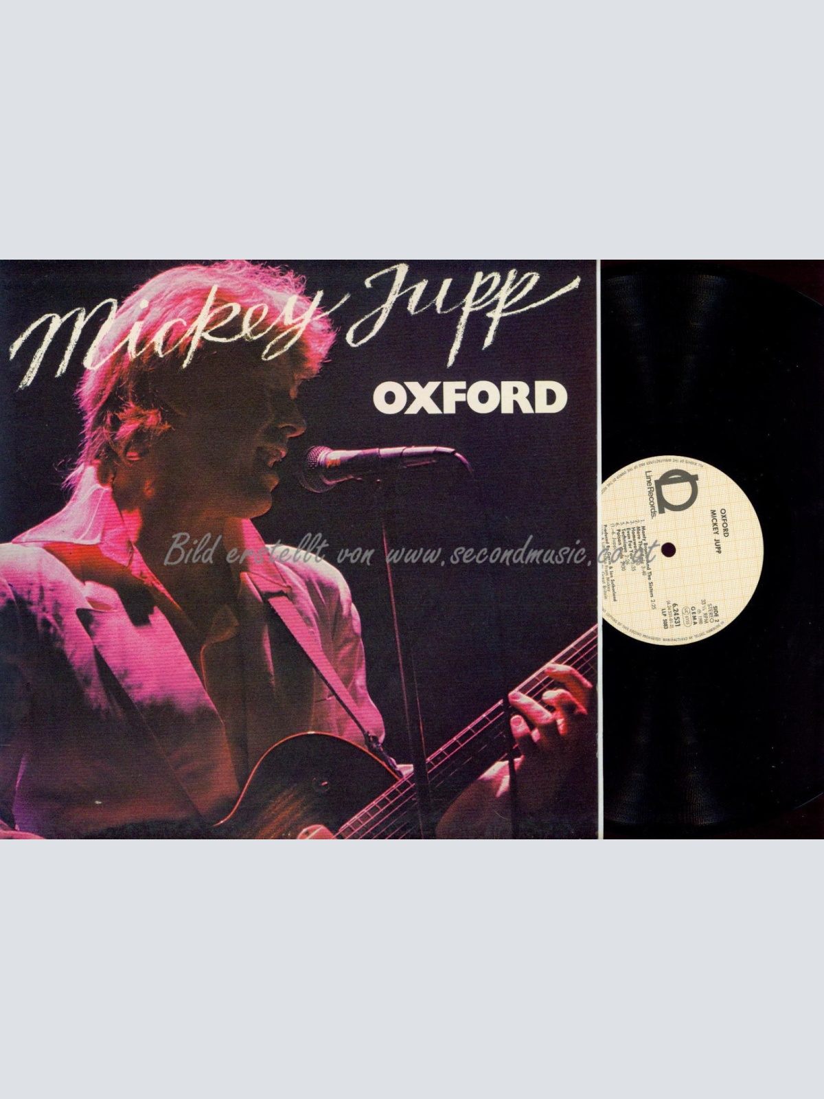 LP-  Mickey Jupp – Oxford