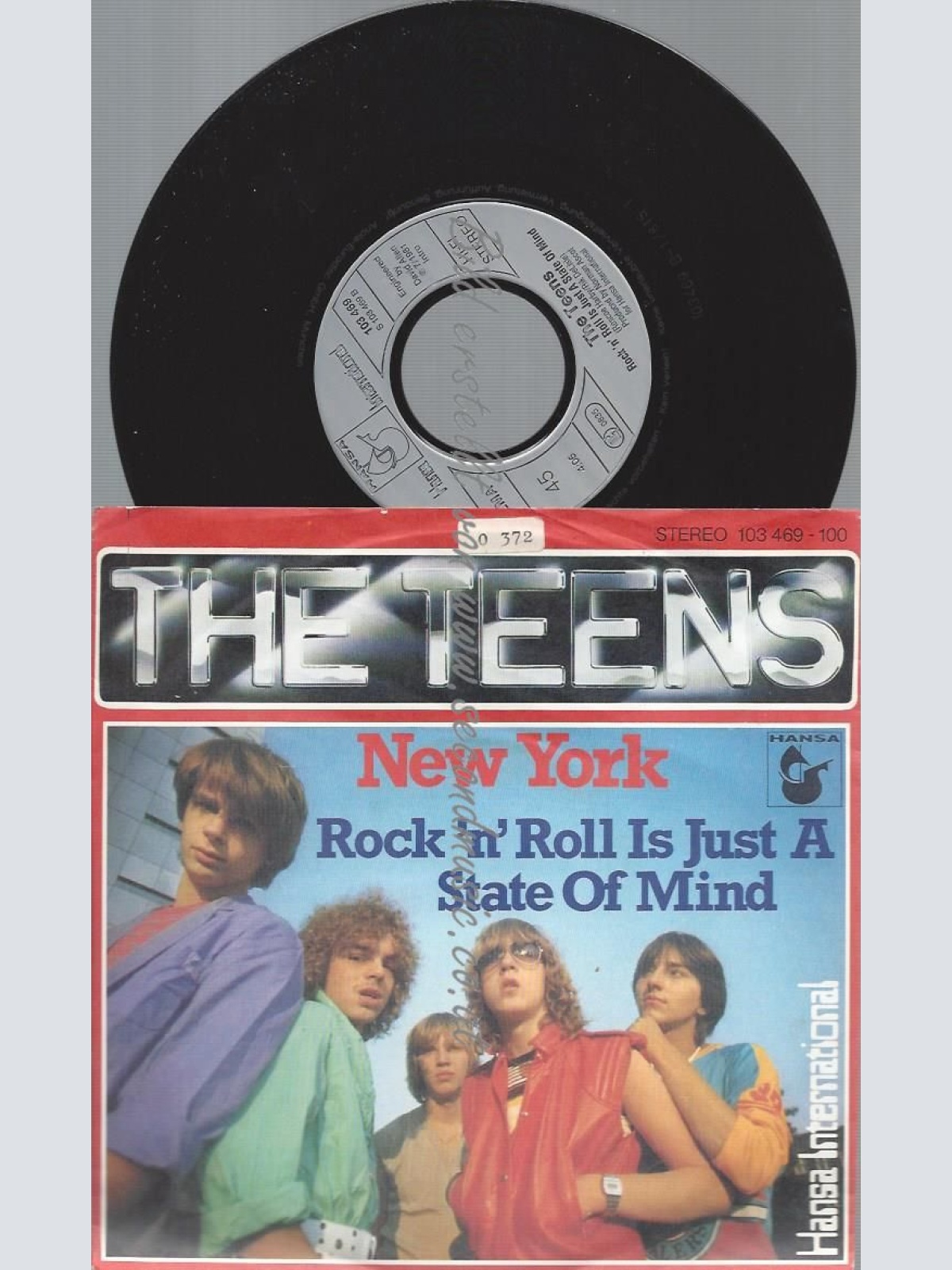 7"   The Teens  New York