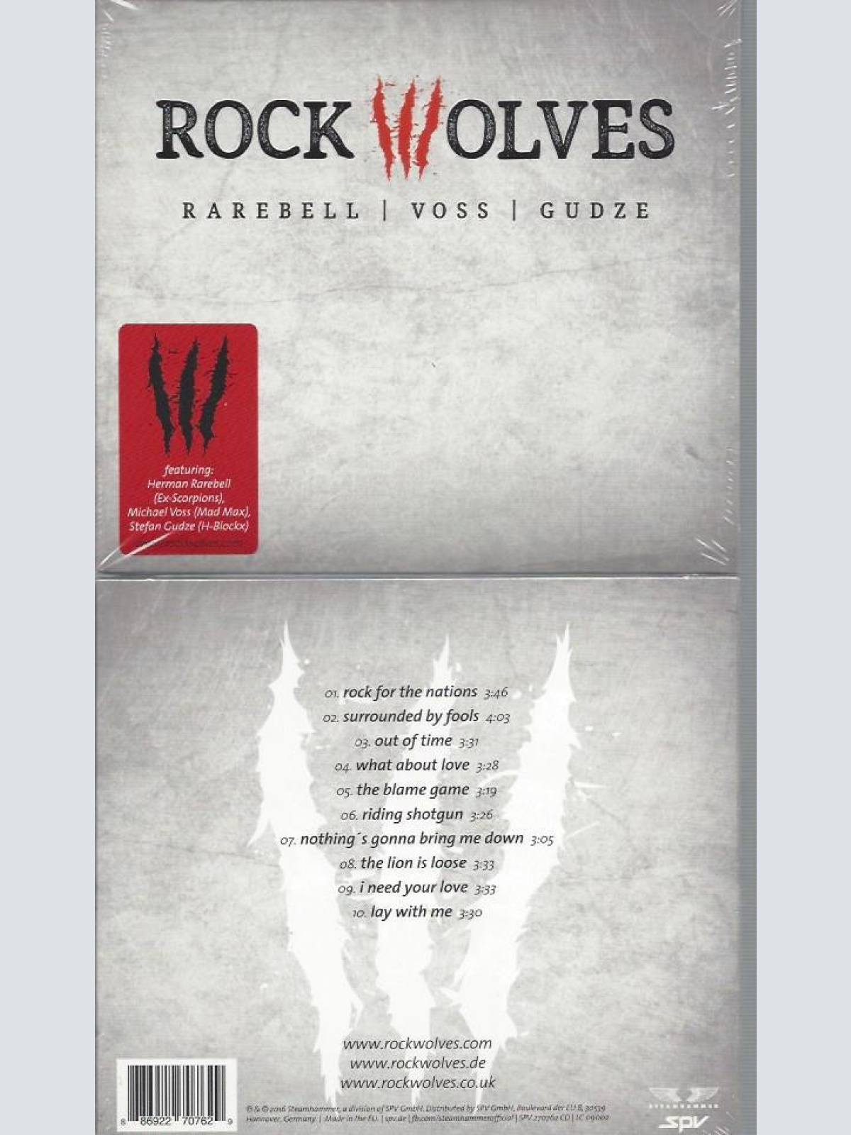 CD--Rock Wolves