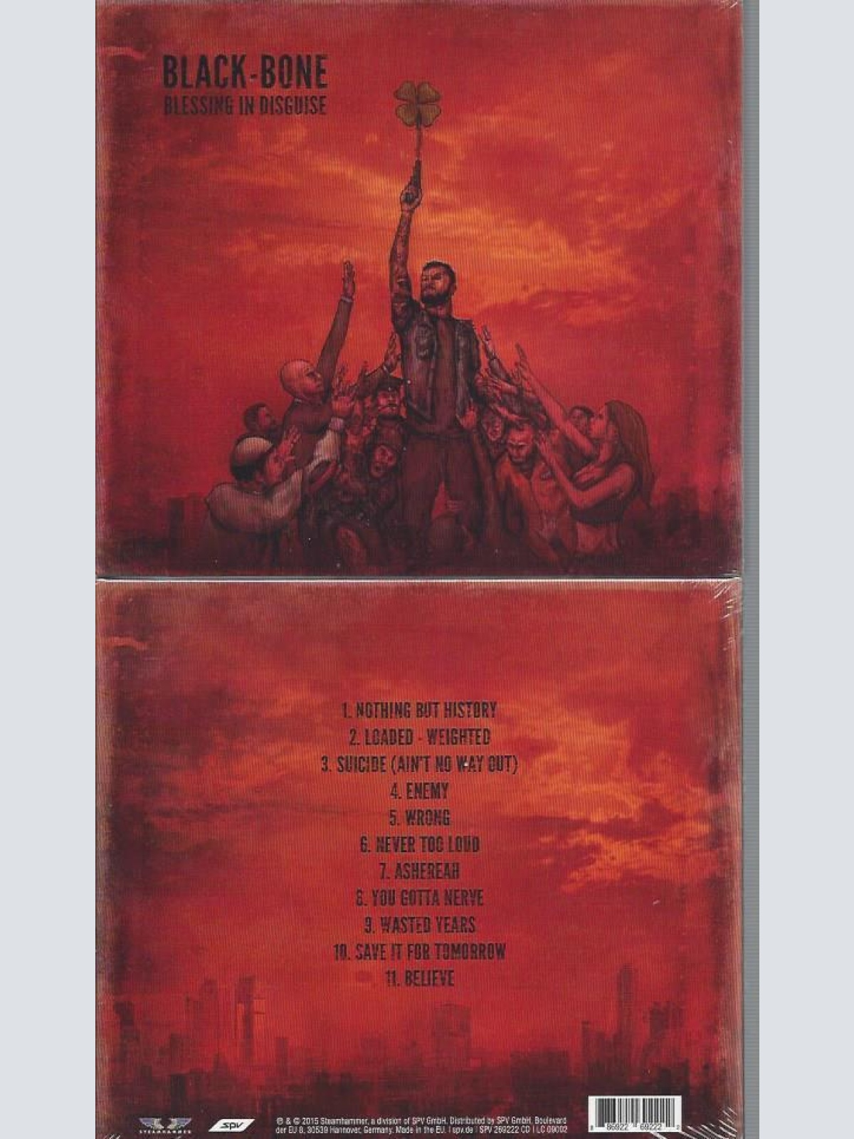 CD--Blessing In Disguise  Black-Bone