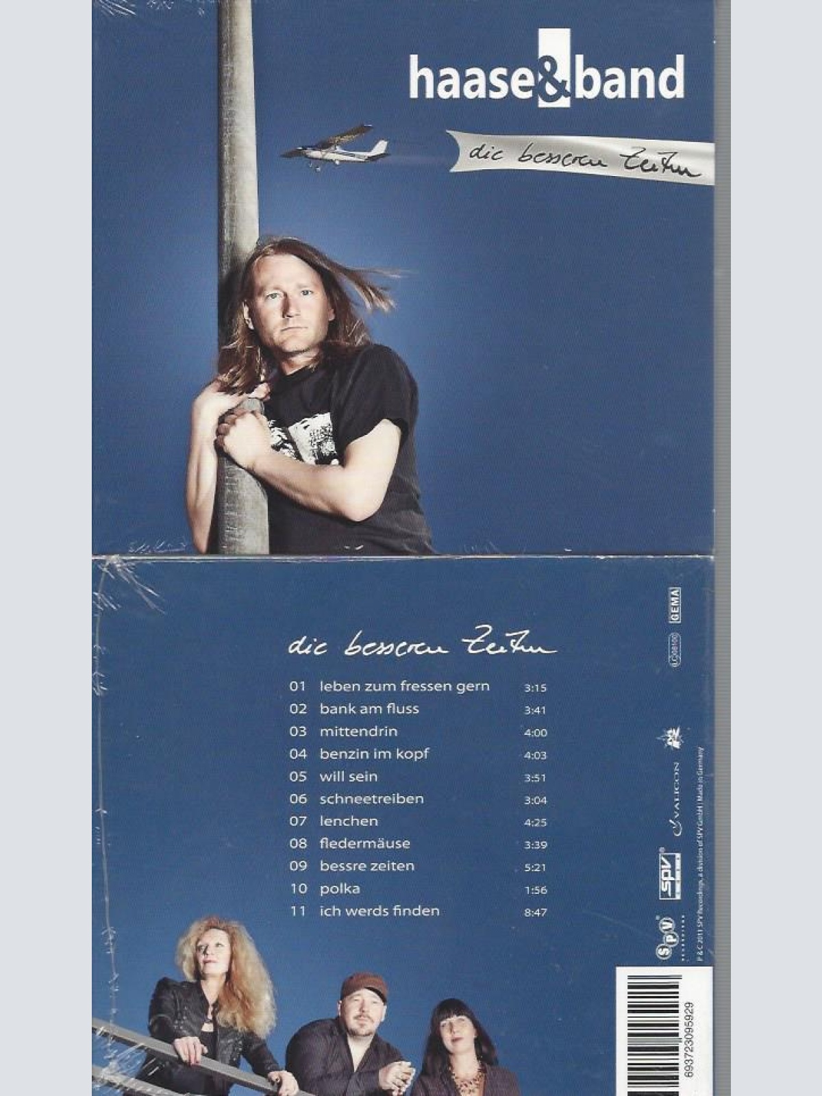 CD--Die besseren Zeiten  haase & band