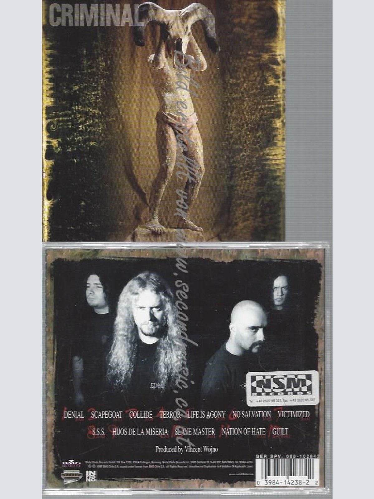 CD--CRIMINAL--DEAD SOUL