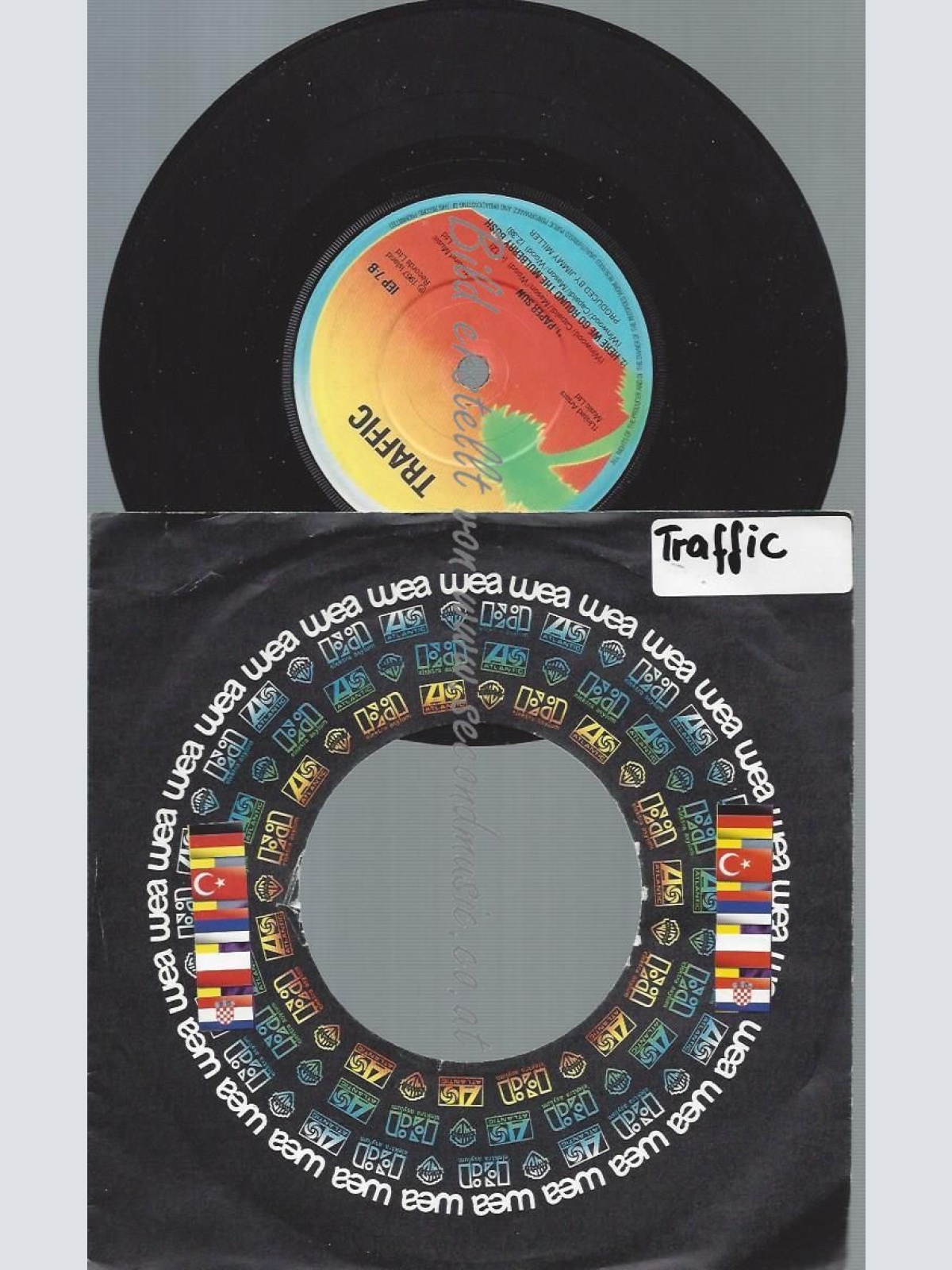 7" EP   Traffic  Hole In My Shoe