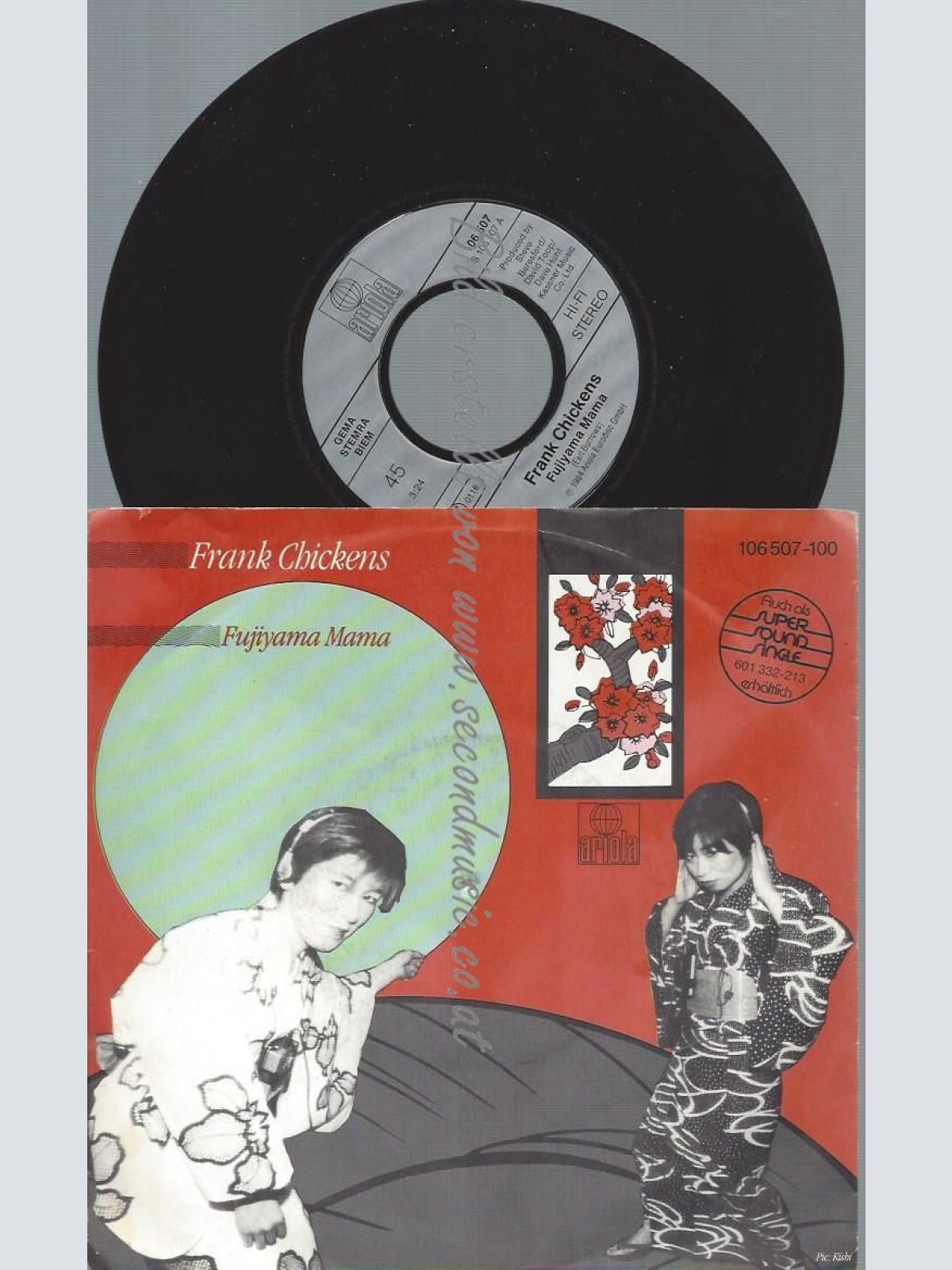 7"   Frank Chickens – Fujiyama Mama