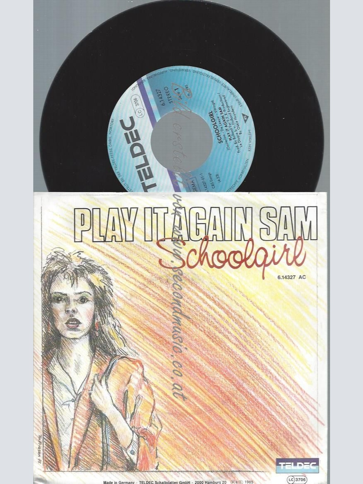 7"    Play It Again Sam – Schoolgirl // PROMO