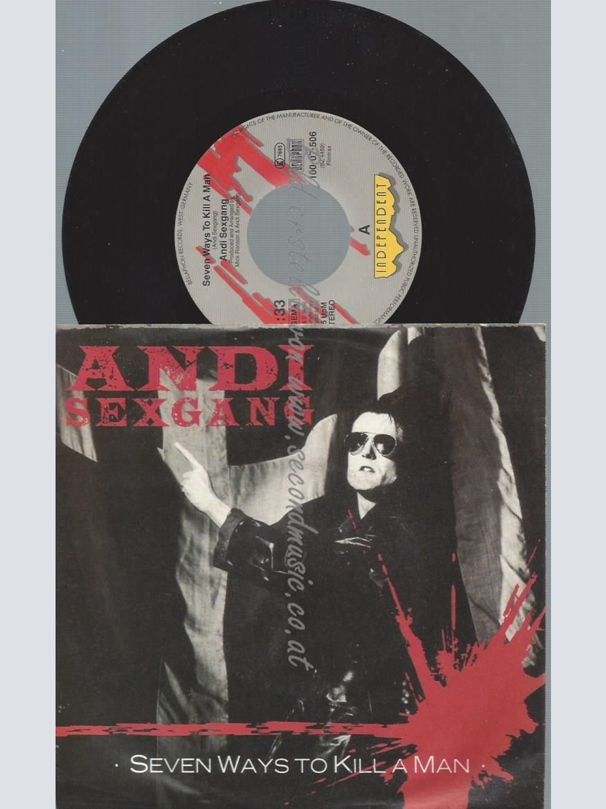 7"  Andi Sexgang Seven Ways To Kill A Man