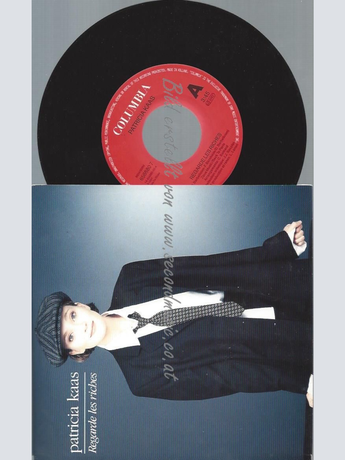 7"   Patricia Kaas  Regarde Les Riches