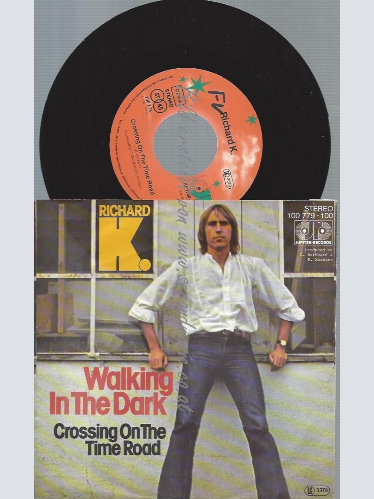 7"  Richard K.  Walking In The Dark