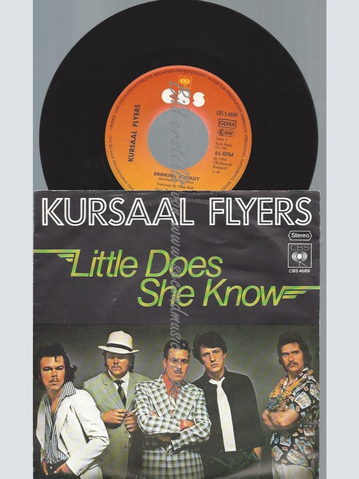 7" Kursaal Flyers – Little Does She Know