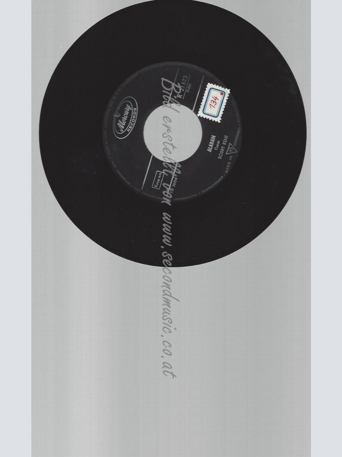 7"  Bobby Kent   Alabam