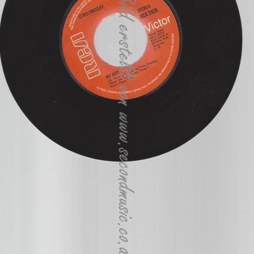 7"    Elvis Presley  My Boy  //UK