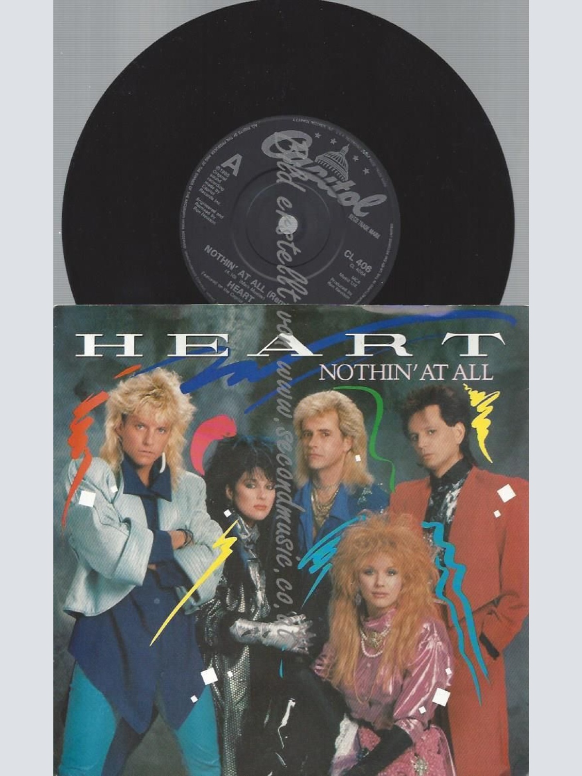 7"   Heart  Nothin' At All