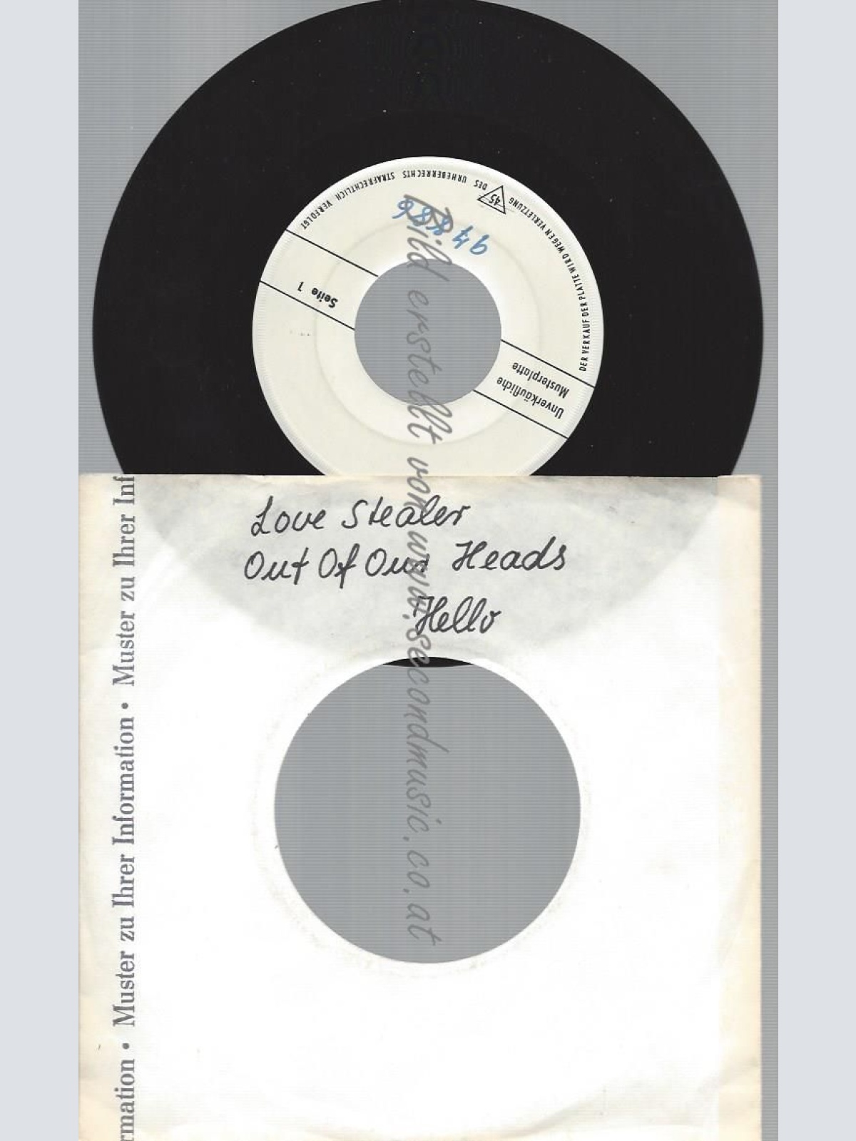 7"   Hello – Love Stealer  //PROMO