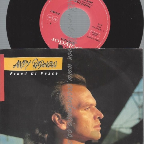 7"   ANDY RADOVAN PROUD OF PLACE