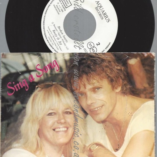 7" RUSTY &  JAY SING A SONG //VG-