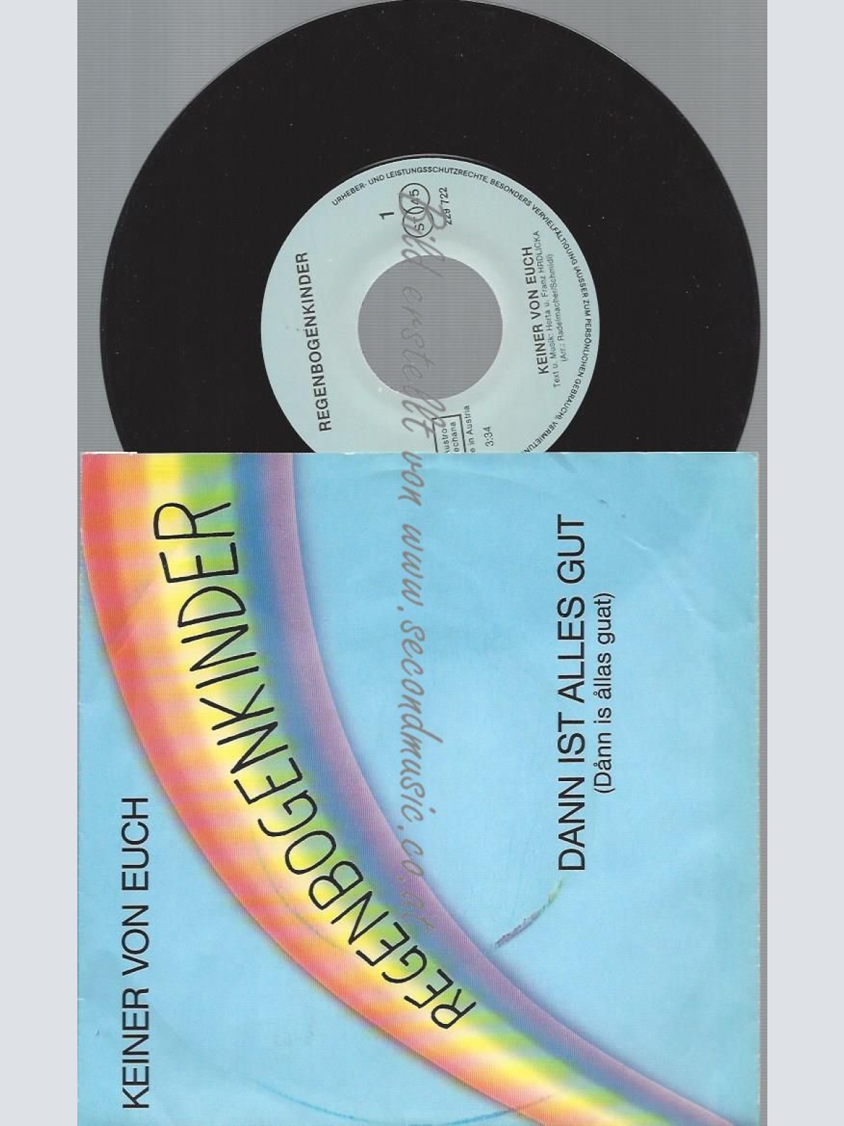 7"  REGENBOGENKINDER KEINER VON EUCH