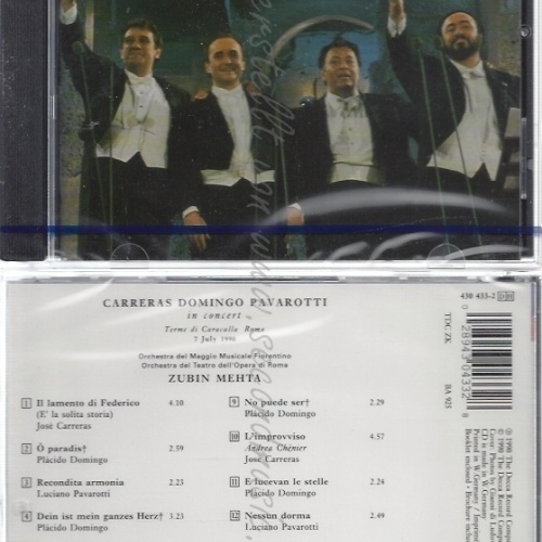 CD--NM-SEALED-JOSÉ CARRERAS, PLÁCIDO DOMINGO, LUCIANO PAVAROTTI UND VARIOUS -19