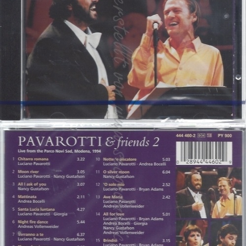 CD--NM-SEALED-PAVAROTTI, ADAMS, BOCELLI UND VOLLENWEIDER -1995- -- PAVAROTTI UN
