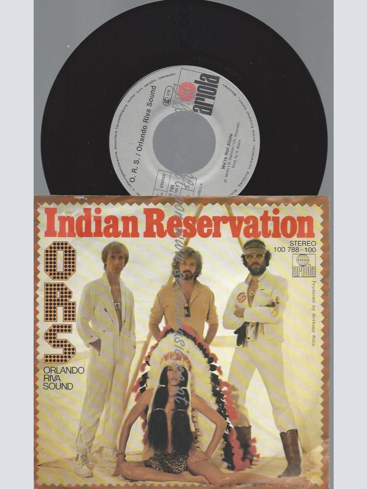 7"   O.R.S. (Orlando Riva Sound) – Indian Reservation