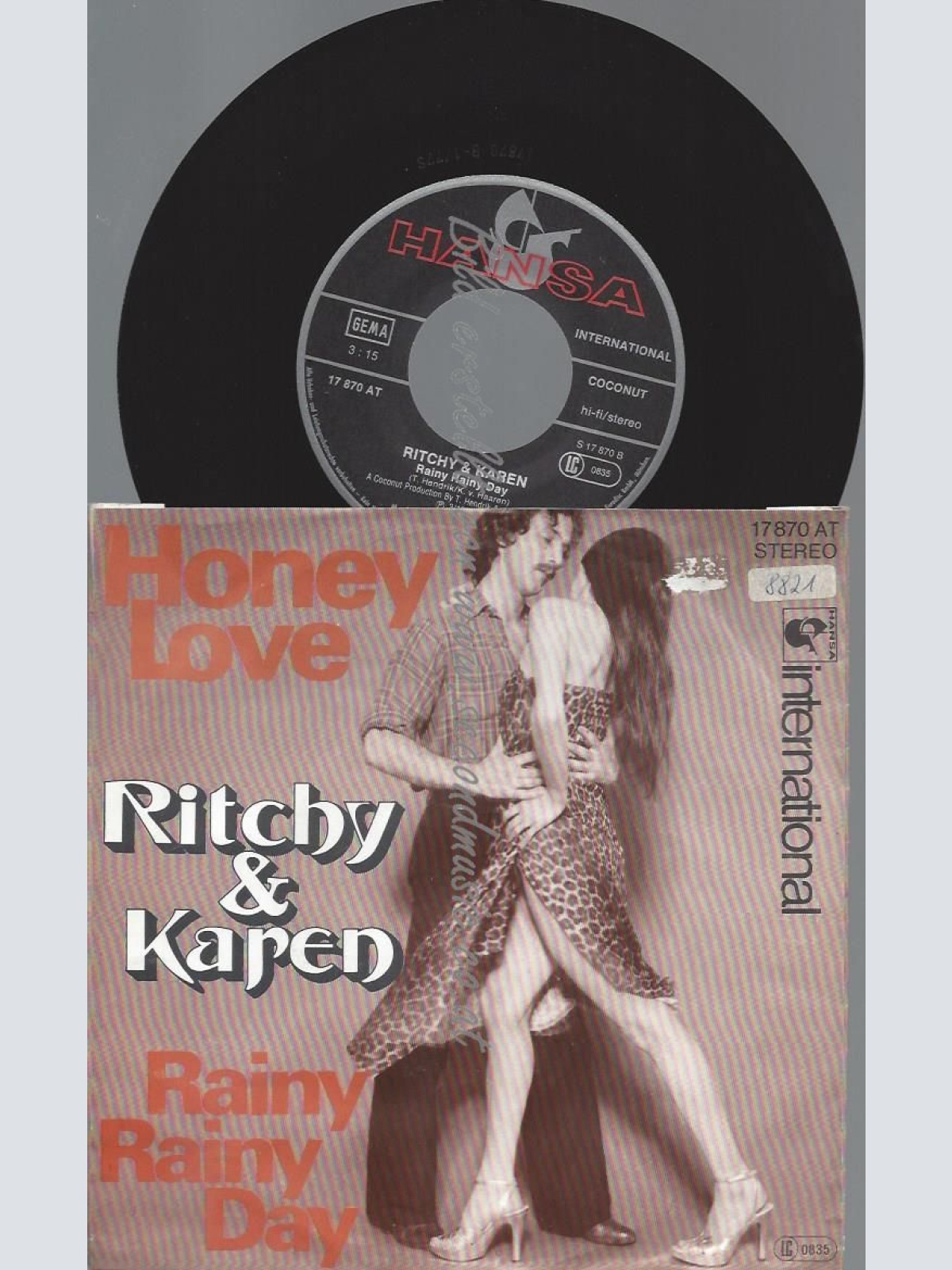 7"  Ritchy & Karen – Honey Love