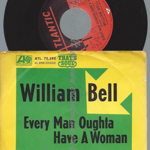 7"   William Bell  A Tribute To A King