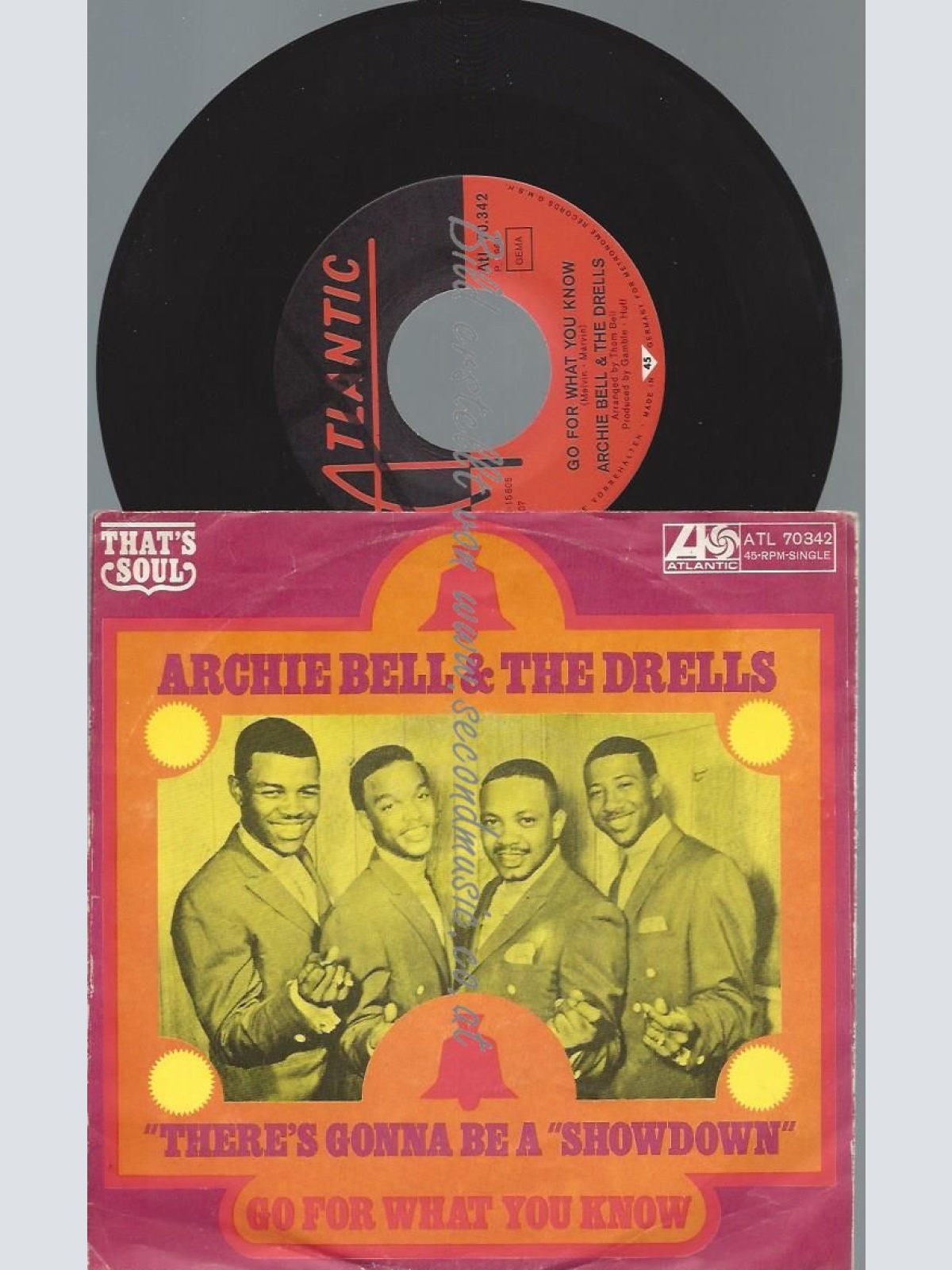 7"    Archie Bell & The Drells – There's Gonna Be A Showdown