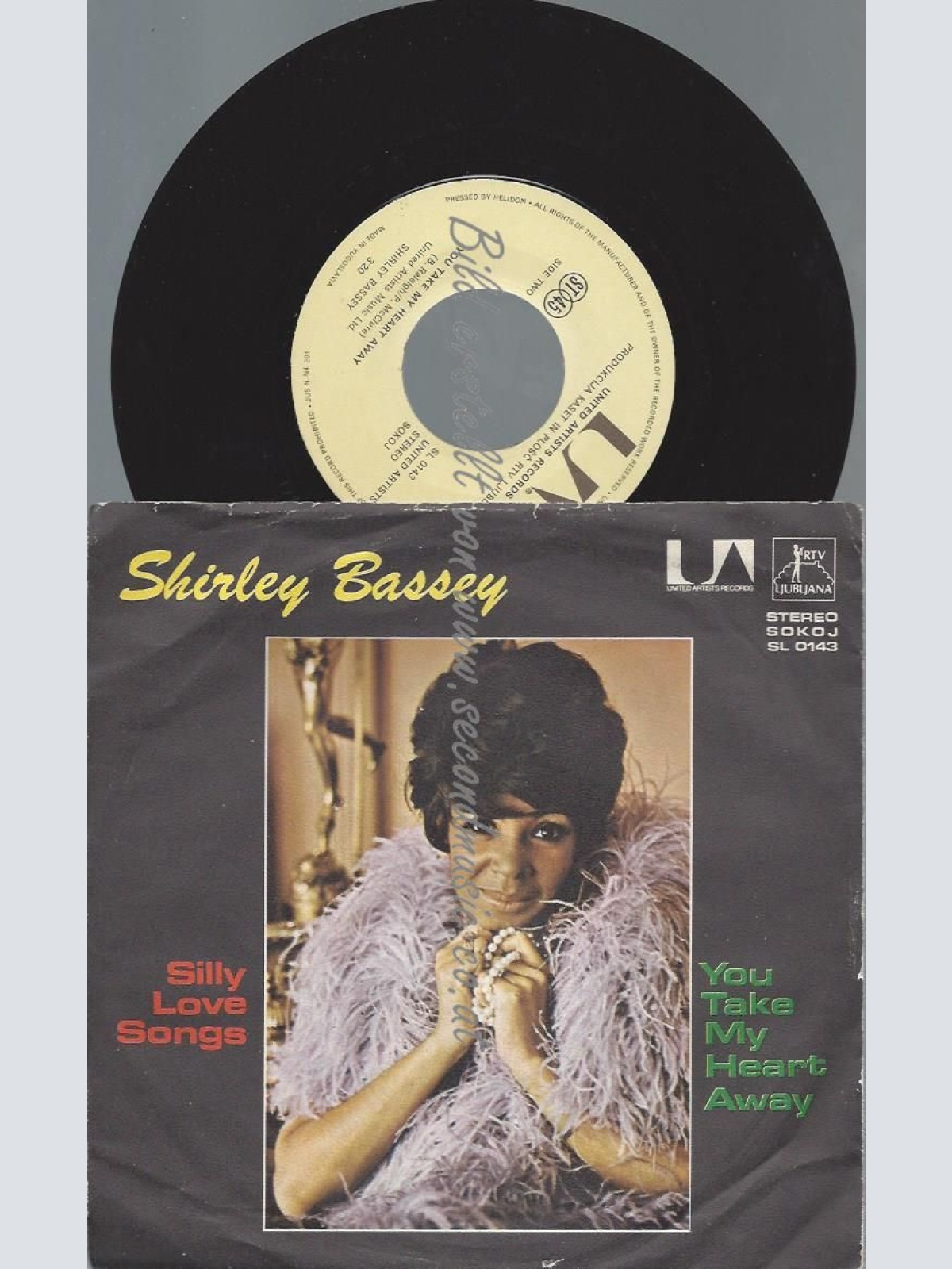 7"   Shirley Bassey – Silly Love Songs