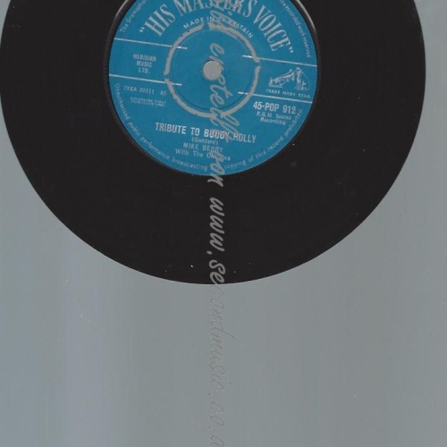 7"  Mike Berry   Tribute To Buddy Holly