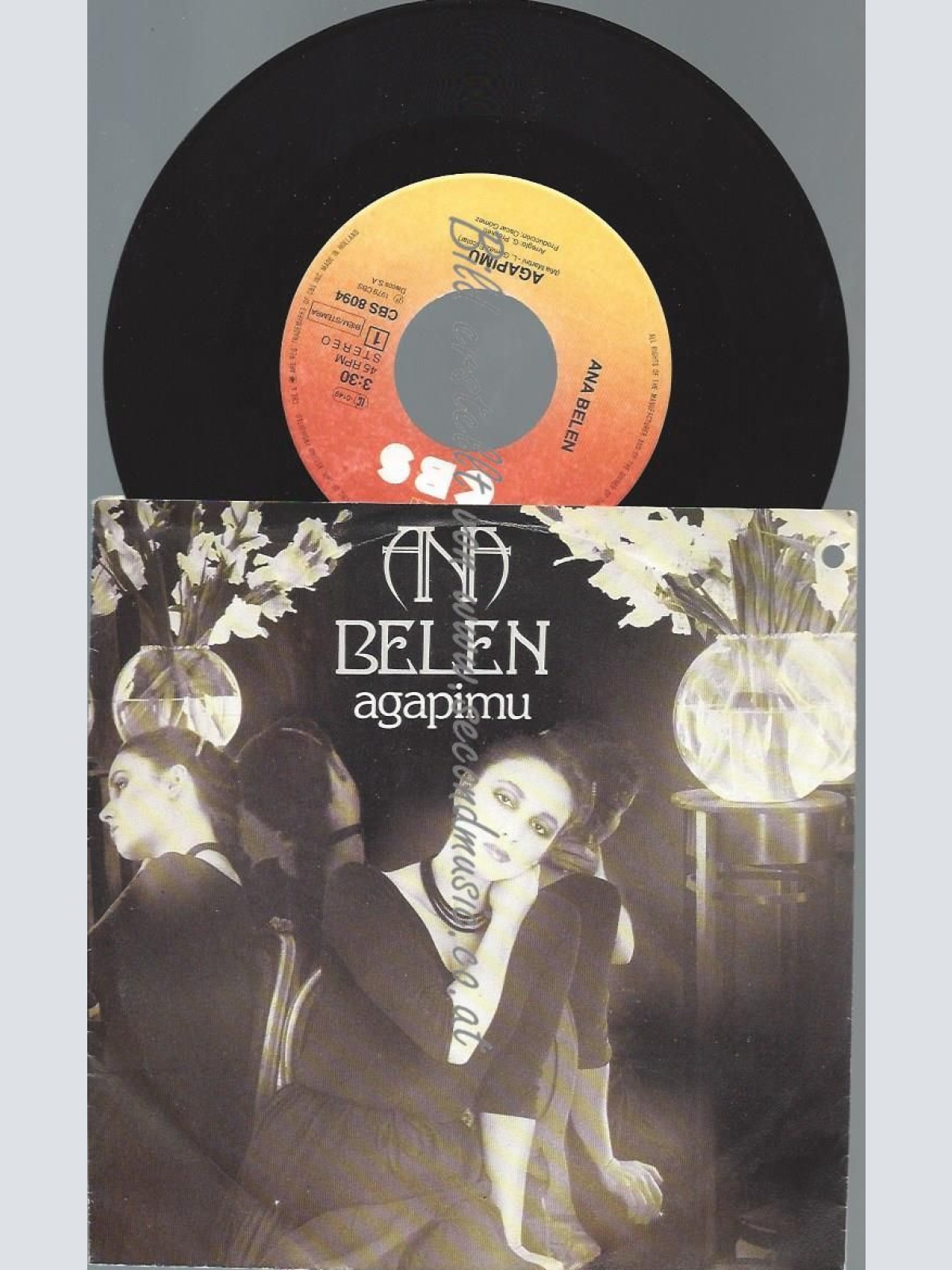 7"  ANNA BELLEN AGAPIMU