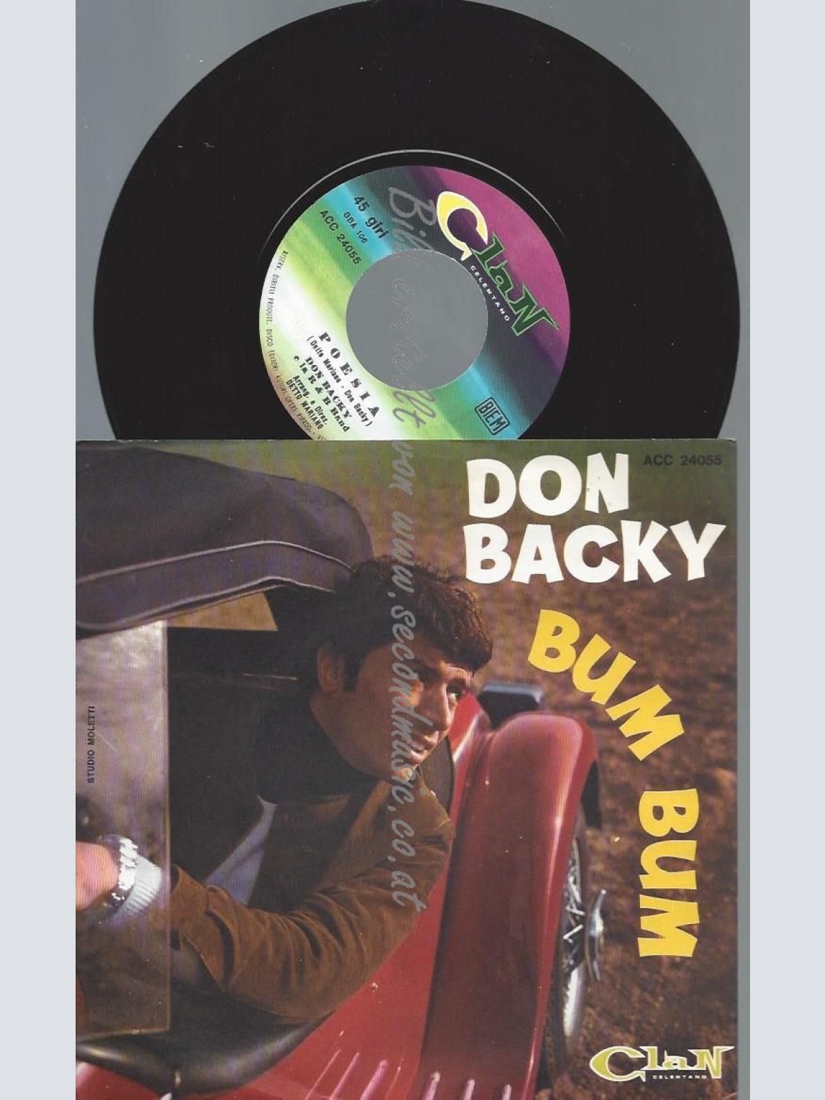 7"   Don Backy  Bum Bum