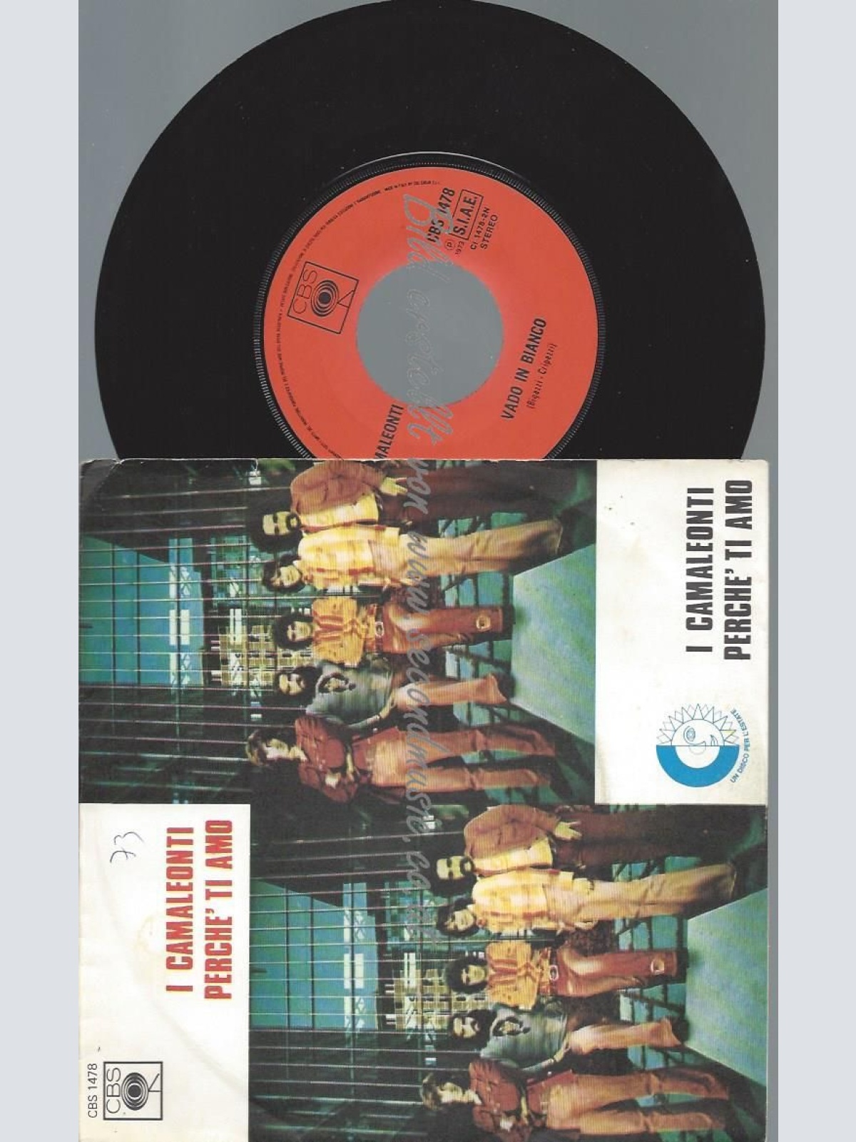 7"   I Camaleonti – Perché Ti Amo