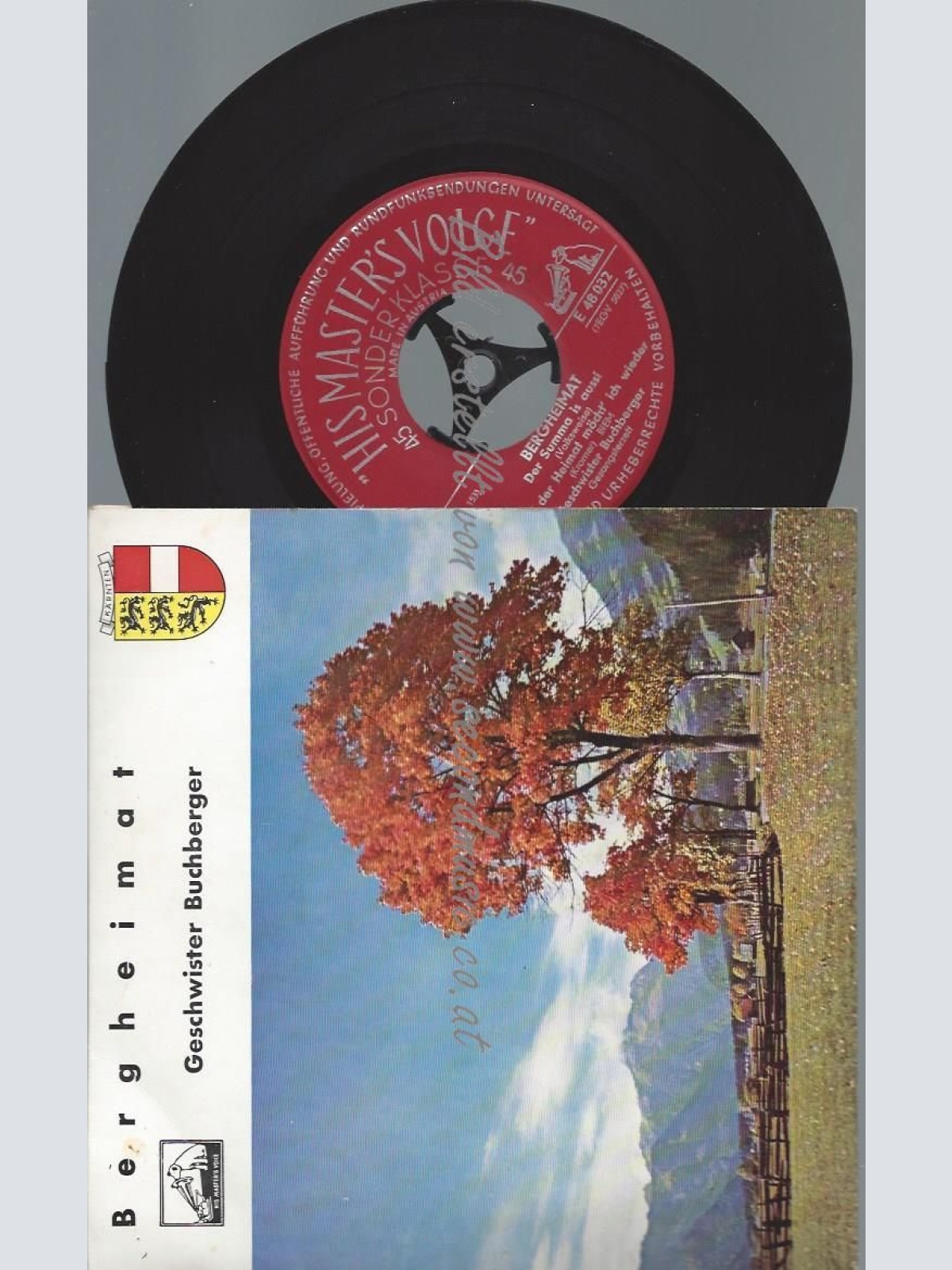 7"   Geschwister Buchberger – Bergheimat