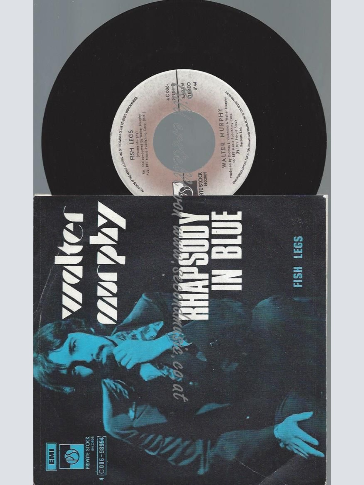 7"   Walter Murphy  Rhapsody In Blue