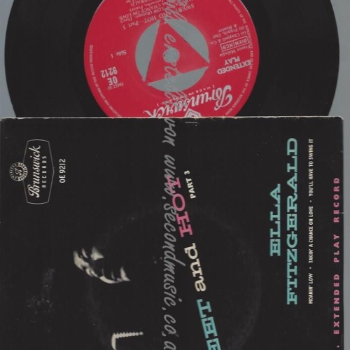 7"    Ella Fitzgerald – Sweet And Hot (Part 3)