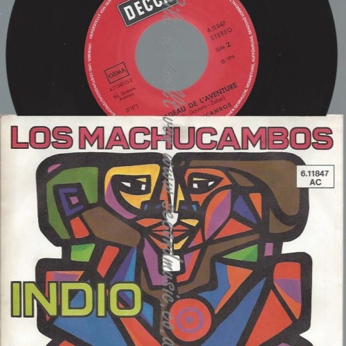 7"  Los Machucambos – Indio