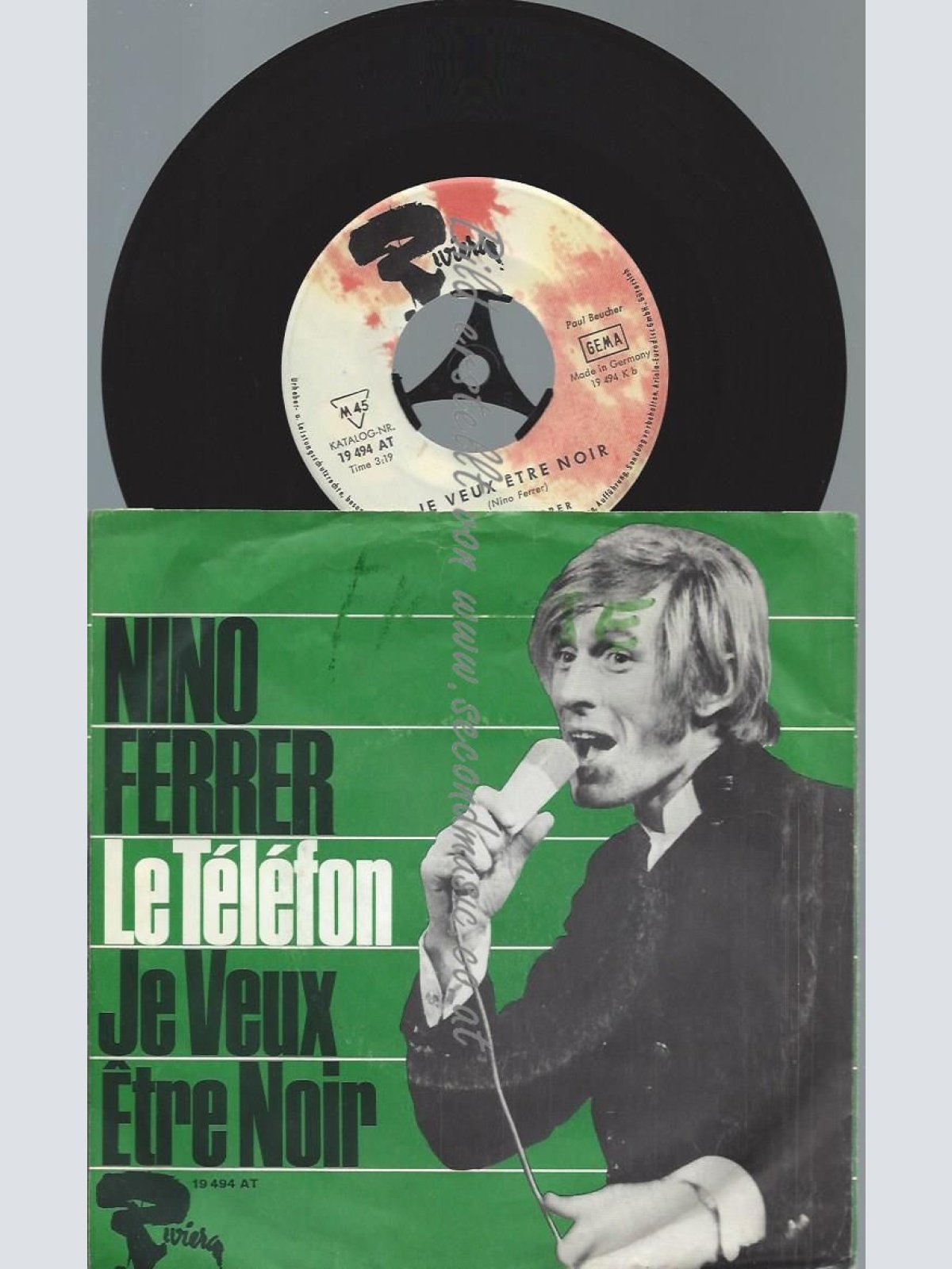 7"  Nino Ferrer  Le Telefon